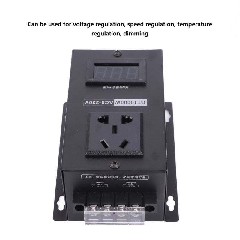 AC 220V 10000W High Precision Adjustable Thyristor Electronic Voltage Regulator - Image 5