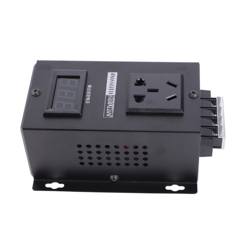 AC 220V 10000W High Precision Adjustable Thyristor Electronic Voltage Regulator - Image 1