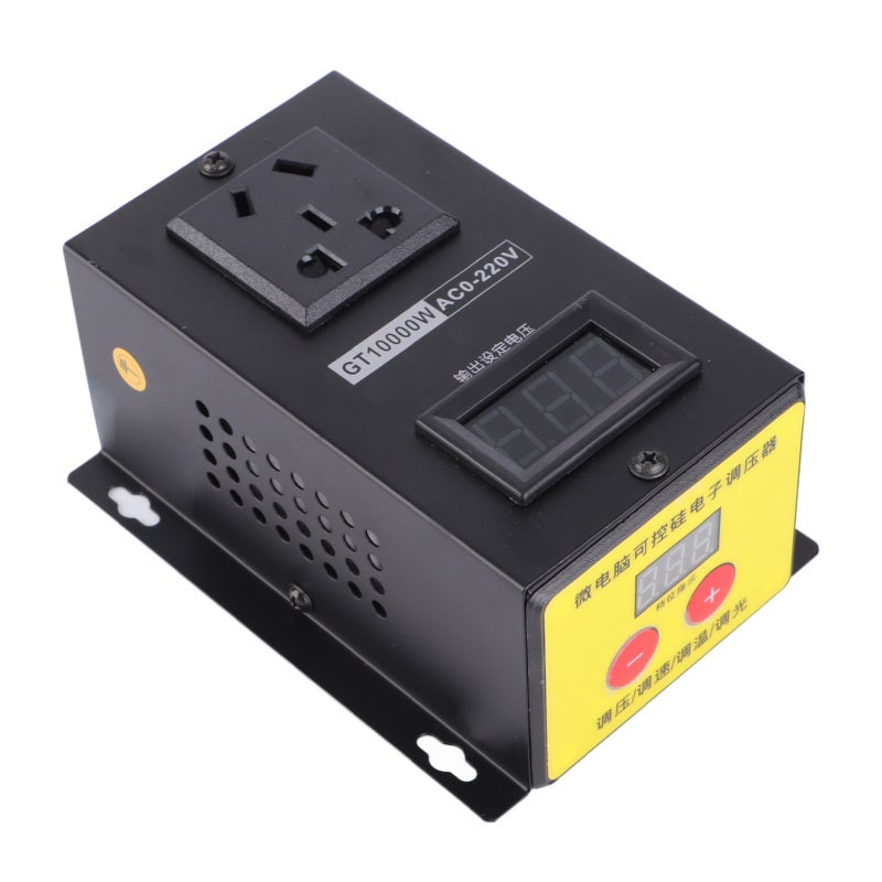 AC 220V 10000W High Precision Adjustable Thyristor Electronic Voltage Regulator - Image 2