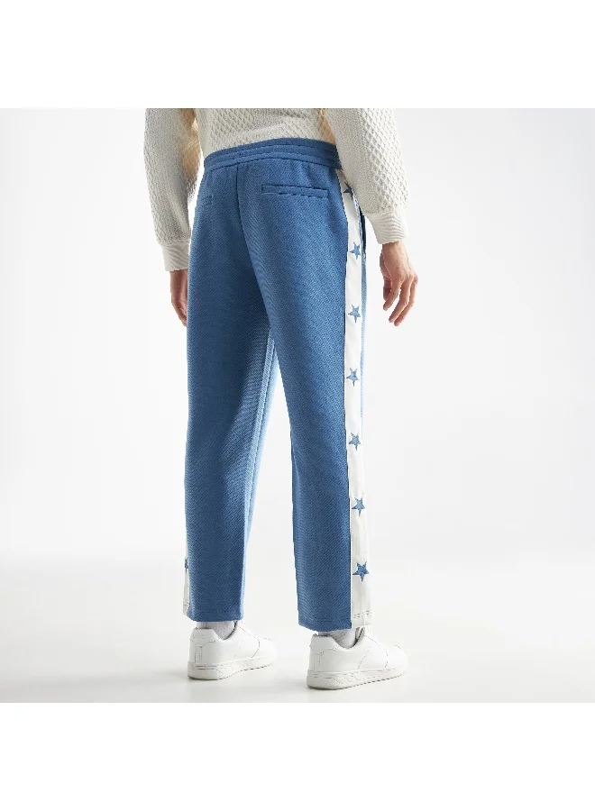 Splash FAV Side Panel Detailed Track Pants with Drawstring Closure and Pockets