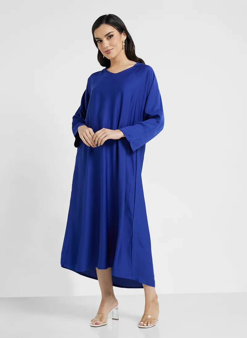 ARABIAN CLOSET Hooded Abaya