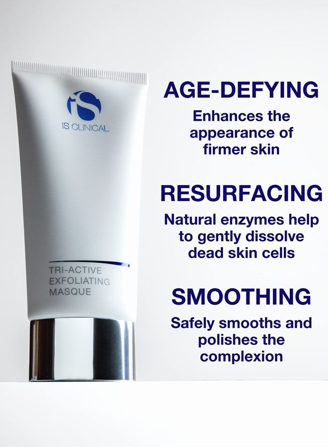 iS CLINICAL Tri-Active Exfoliating Masque; Acne Treatment; Face Exfoliator; Large Pores Treatment - Image 2