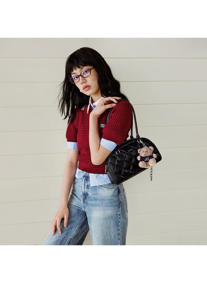 Just Star X Xuanyu Same Style Bag, Women's New Light Luxury Boston Pinball Underarm Bag, Birthday Gift For Wome - Image 2