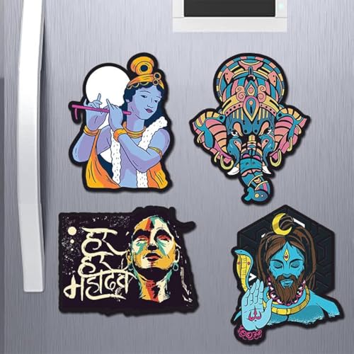 Vprint Quality MDF Craft Magnet Blanks (Set of 12/3x3 in) Plain Wooden Cutouts for DIY Fridge Magnets, Resin Art, Decoupage & Creative Painting Projects (GOD) - Image 1