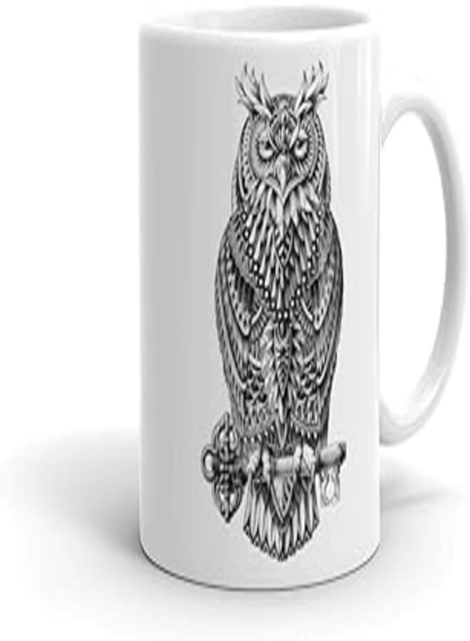 Owl Coffee Mug (White)