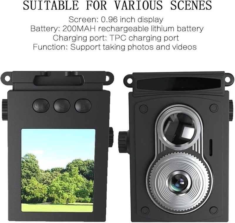 Portable Digital Camera 1080P HD Video Recording 1 3 Inch LCD Screen ABS Material Lightweight for Beginners Vlogging - Image 4