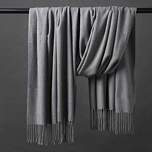 OHAYOMI Womens Thick Oversized Pashmina Shawl Wrap Scarves Soft Winter Warm Blanket - Image 3