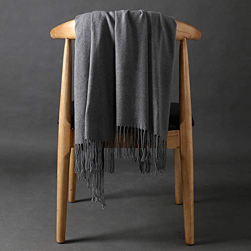 OHAYOMI Womens Thick Oversized Pashmina Shawl Wrap Scarves Soft Winter Warm Blanket - Image 4