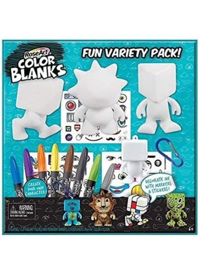 Rose Art - COLOR BLANKS FUN VARIETY PACK - Image 1