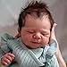 Zero Pam Silicone Reborn Baby Dolls18 in Realistic Baby Doll Real Life Reborn Dolls Silicone Babys Doll That Look Real Posable Cloth Body Newborn Babies with Accessories for 3 Girls - Image 4