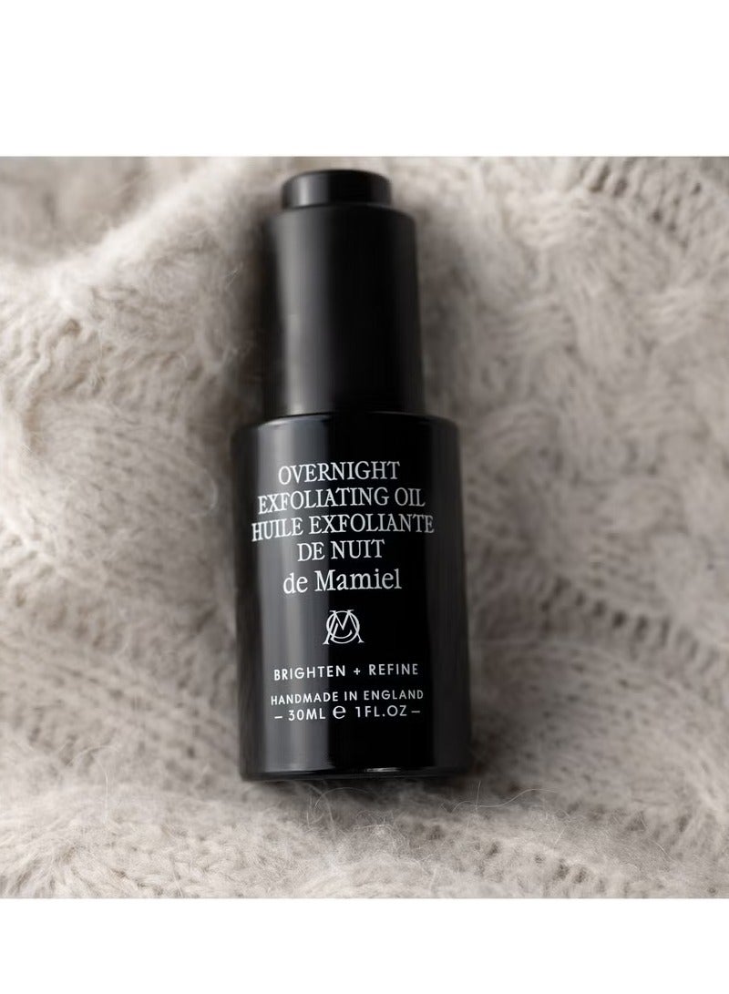 de Mamiel Overnight Exfoliating Oil 30ml - Image 4