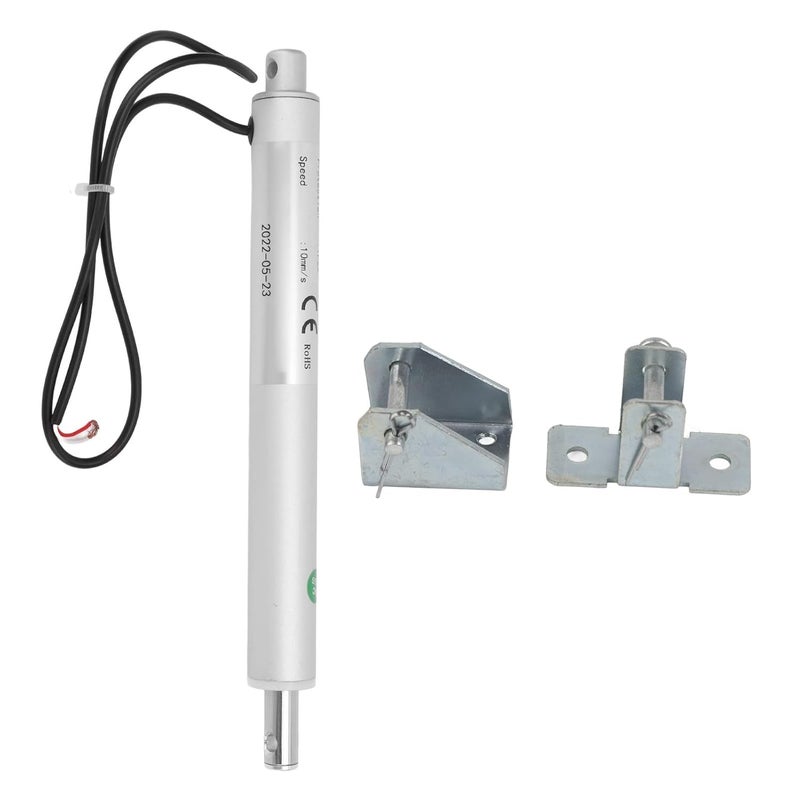 Micro Linear Actuator DC Electric Mini Pen Type 50mm Stroke with Internal Limit Switch, IP65 Rated Aluminum Alloy Actuator for Electric Bed Lift Table Recliner (12V) - Image 1
