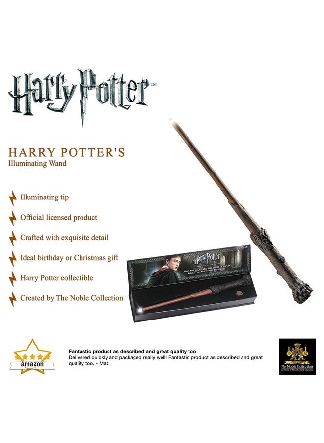 The Noble Collection Harry Potter Illuminating Wand - pzsku/ZC088077FDFF845BE56BEZ/45/_/1736426636/9d5527a9-8dcf-44fc-848c-76df1686f1dd