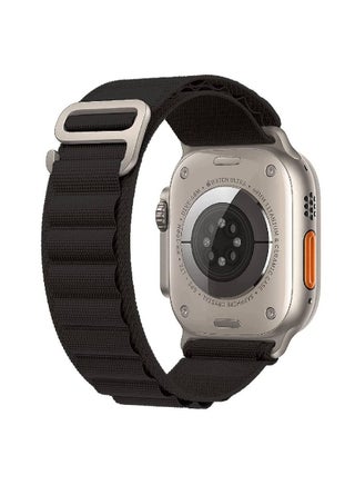 Alpine Loop Compatible with Apple Watch Ultra Band,Metal connector Rugged Woven Nylon Men G-Hook Strap for iWatch Series Ultra SE 49mm 45mm 44mm - pzsku/ZC088882346423B4D563FZ/45/_/1696851667/98c04133-42bc-400c-ba61-bc313bb5deb2