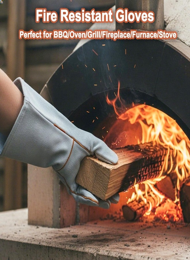 PerfeSafe Leather Work Gloves (Large, 2 Pairs) - Image 3