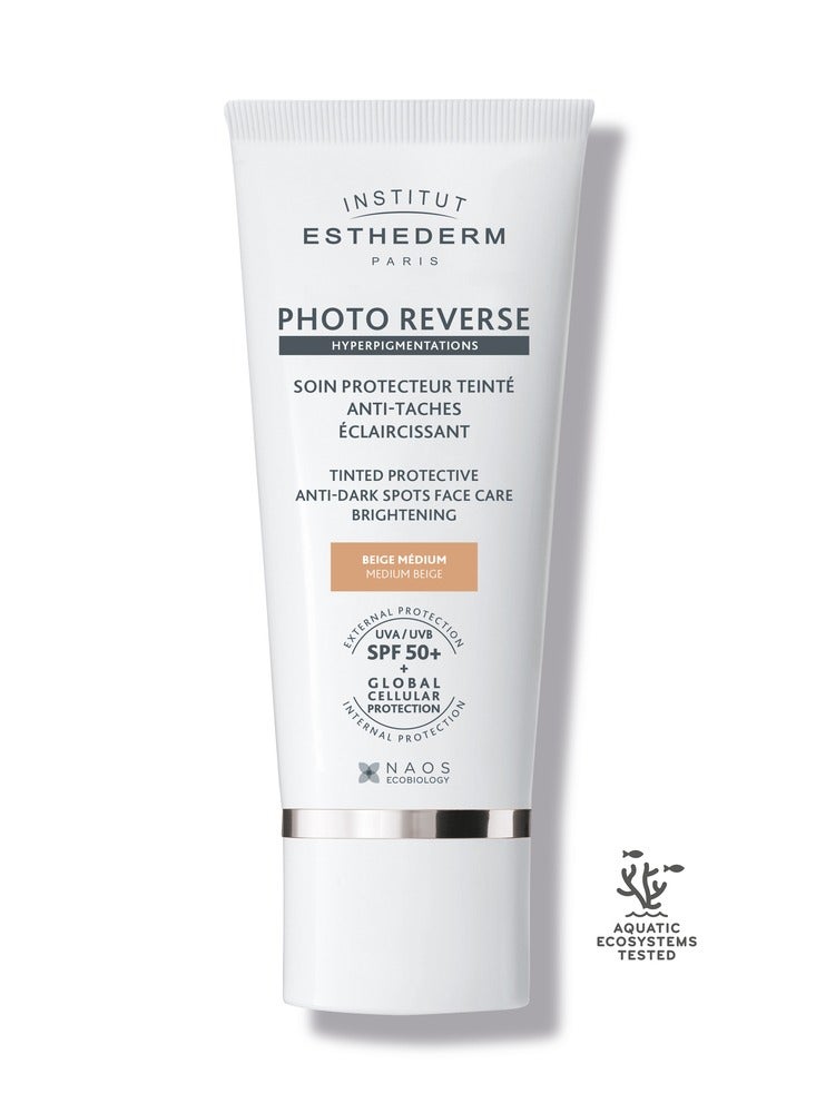 INSTITUT ESTHEDERM Photo Reverse Brightening Protective Anti-Dark Spots Medium Beige 50Ml - Image 3