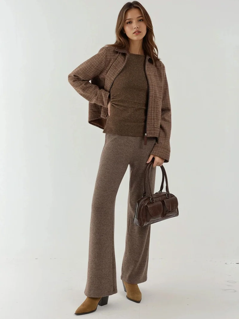 HICCUP Viscose Blended Basic Top