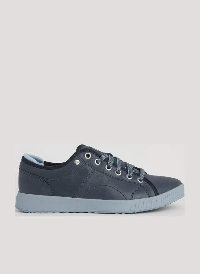 كاتربلر CAT-HINT Women's Lace-Up Leather Sneakers