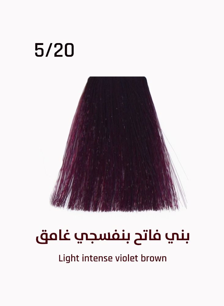 إيفر لاين صبغة الشعر ون 1.5 ايفر لاين / بني فاتح بنفسجي غامق  5/20  - Image 3