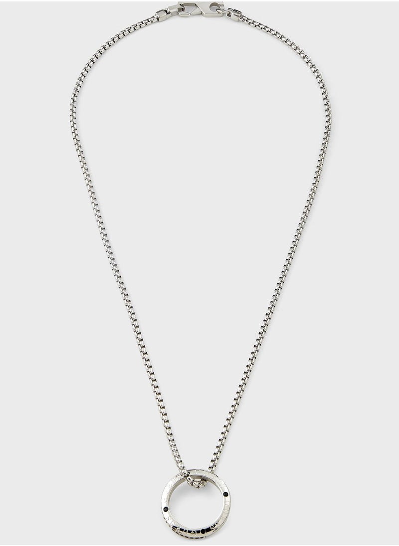 GUESS - Casual Pave Ring Necklace - Image 1