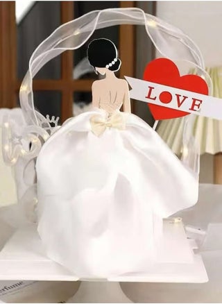 2Pcs Wedding Dress Design Decorative Cake Topper - pzsku/ZC088F53A3AFEEFAB2D16Z/45/1741247626/62de3556-d2bd-4b8d-ba9f-911b3c6960fd