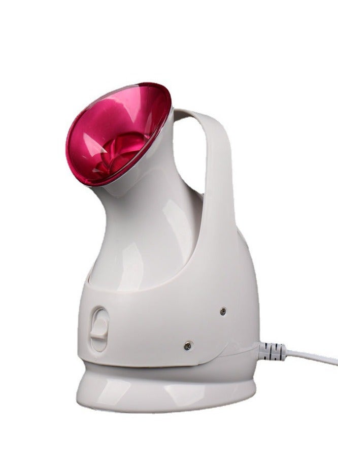 Dianba Household Ionic Replenisher Face Cleaning Sprayer Humidification Water Hot Spray Steaming Face Instrument White/Pink - Image 1
