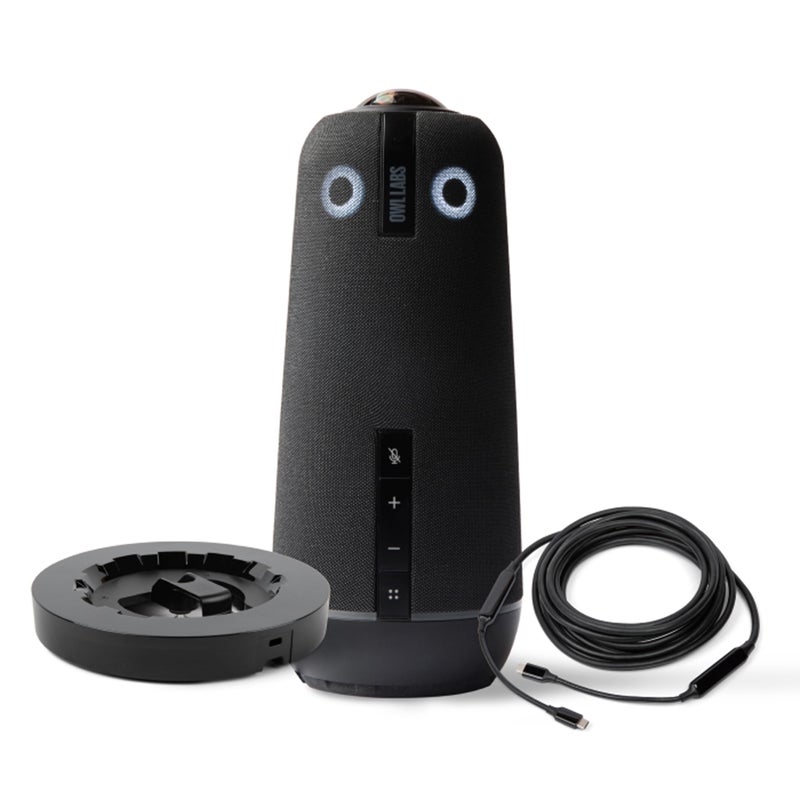 Owl Labs Meeting 4 Premium Pack 360 Degree 4K Smart Video Conference Camera Microphone and Speaker Includes Accessories and Warranty - Image 2