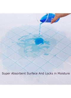 Biloban Biloban Waterproof Protector 27" x 36", Anti-Slip & Durable Waterproof Pad Mat for Baby Pack n Play/Crib/Mini Crib, Ultra Soft Reusable Lifesaver for Toddler Kid Bed As Sheet Protector, White  - Image 2