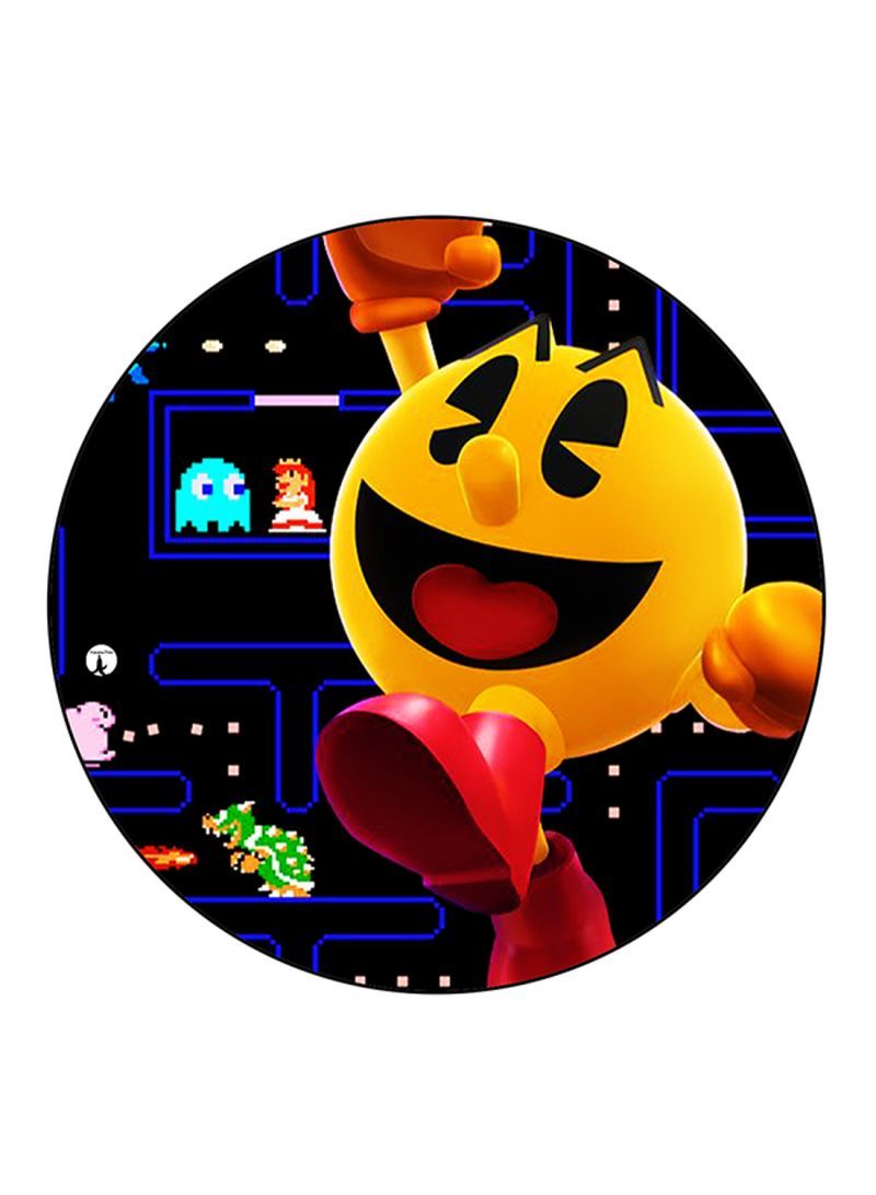 RKN Video Game Pac Man Printed Mouse Pad Multicolour