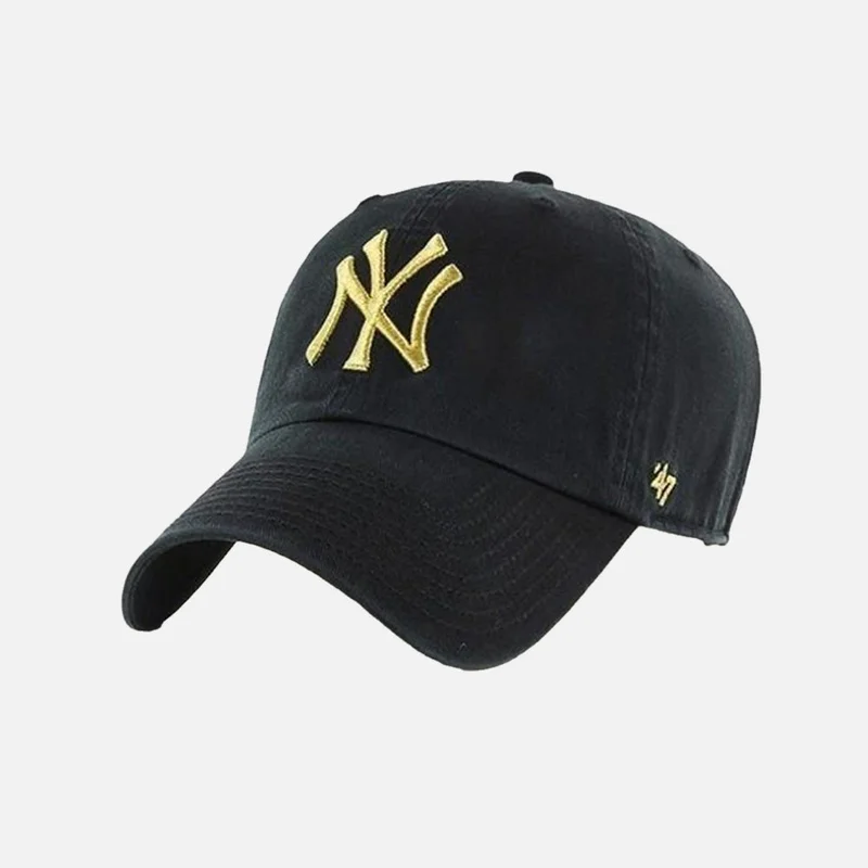 47 New York Yankees Metallic 47 Clean Up Strapback Cap - Men