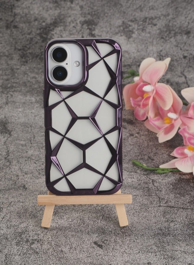 ShebSheb iPhone 16 Plus Case for Plating Bling Gradient Glitter Clear iPhone Cover ,Soft TPU Cute Camera Protection Shockproof Back for Women Girls iPhone Case - Image 5