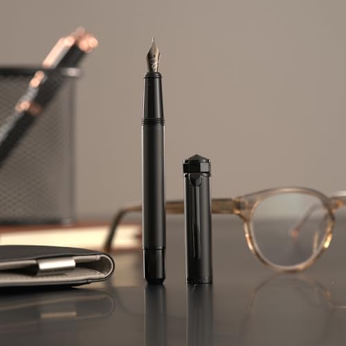 Ellington Pens Pocket Size Fountain Pen Medium Nib – 12cm Compact Luxury Mini Pen, Ink Converter, 3 Cartridges – Sleek Finish, Ideal for Travel, Journaling & Gifting - Image 3