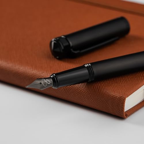 Ellington Pens Pocket Size Fountain Pen Medium Nib – 12cm Compact Luxury Mini Pen, Ink Converter, 3 Cartridges – Sleek Finish, Ideal for Travel, Journaling & Gifting - Image 5