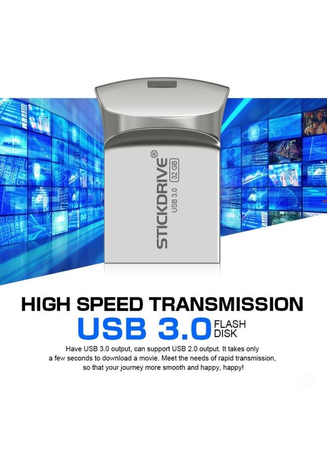 BURAQ STICKDRIVE 128GB USB 3.0 High Speed Creative Metal U Disk  - Image 3