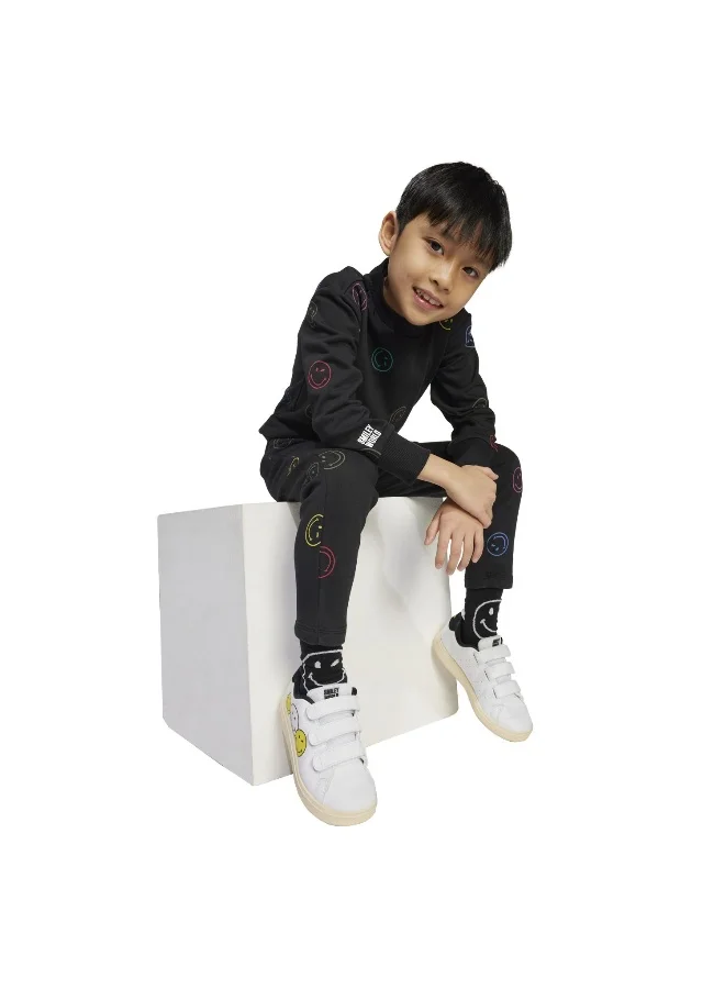 Adidas Lk Smi Jog Set Black Training Suits For Kids 18-24M