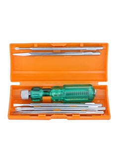 Taparia Taparia 812 Screw Driver Set with Neon Bulb, Silver & Green, 1 Piece  - Image 2