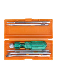 Taparia Taparia 812 Screw Driver Set with Neon Bulb, Silver & Green, 1 Piece  - Image 1