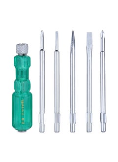 Taparia Taparia 812 Screw Driver Set with Neon Bulb, Silver & Green, 1 Piece  - Image 4