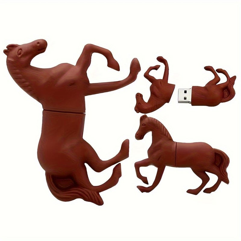 Creative Horse USB 2.0 Flash Drive 64GB Black Memory Stick Storage - Image 5