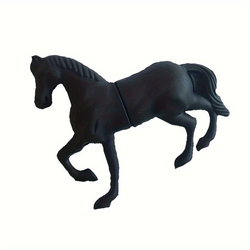 Creative Horse USB 2.0 Flash Drive 64GB Black Memory Stick Storage - Image 1