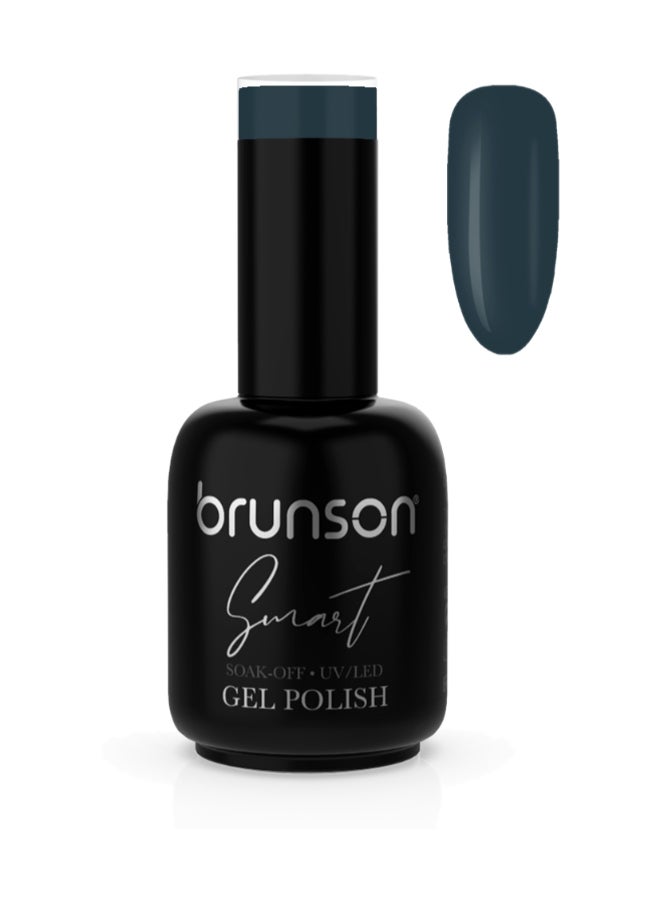 brunson Smart Gel Polish 15ml – Glossy Shine Finish, Long-Lasting UV Soak Off Gel Nail Paint, Chip-Resistant, Salon Quality for Nail Art, French Manicure & Pedicure Extensions - Image 1