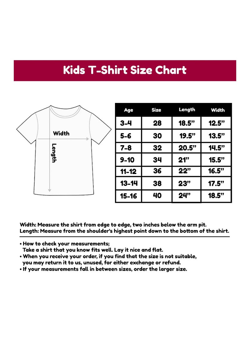 PRINTSHOP4ME - Christmas Emoji Kids Red T-Shirt For Boys–Soft Cotton Round Neck Short Sleeve T-Shirt With Smiley Face Emoji–Great For Parties - Image 1