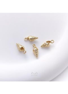 14K Gold Sea Life Pendants Charms DIY 1# Small conch 5x 12mm pendant 1 - pzsku/ZC08A1ABE0D164C1790AFZ/45/_/1734108603/b872847b-20a8-4da5-843e-244bf0dc76ff