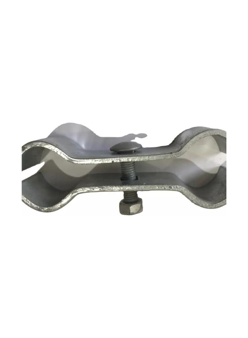 KNP KNP Chrome Plated Adjustable Bracket For Grid Wall (Grid + Tube + Grid) bracket offers exceptional strength and stability for mounting grid walls in retail, office, or home environments.  - Image 2