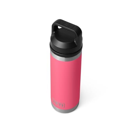 YETI Rambler 18 oz Bottle, Leakproof, Vacuum Insulated, Stainless Steel with Chug Cap, Tropical Pink - Image 5
