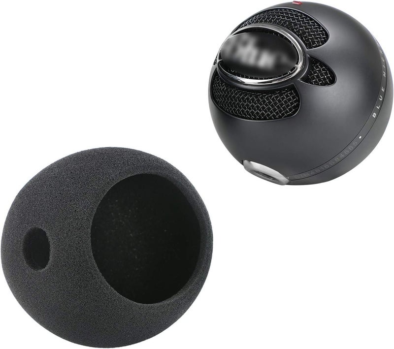 SUNMON Pop Filter For Blue Snowball - Professional Snowball iCE Mic Foam Wind Cover Windshield Pop Filter for Recordings, Broadcasting, Singing by - Image 4