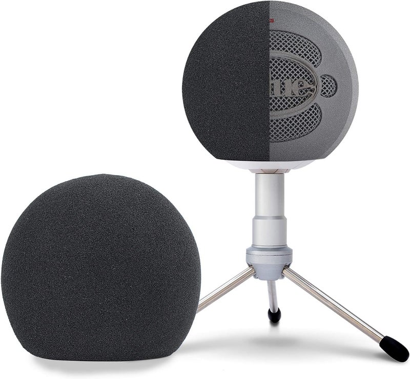 SUNMON Pop Filter For Blue Snowball - Professional Snowball iCE Mic Foam Wind Cover Windshield Pop Filter for Recordings, Broadcasting, Singing by - Image 1