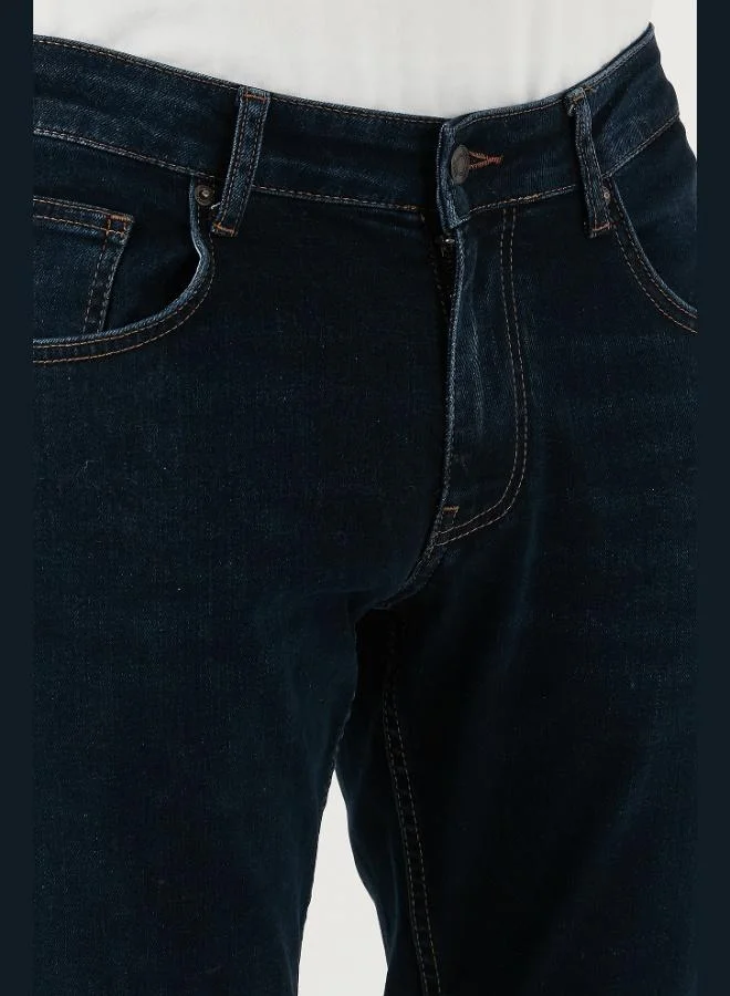 Buratti  Buratti Cotton Regular Fit Normal Waist Straight Leg Jeans Men's JEANS 2203C09PARMA for Men | Best Price UAE