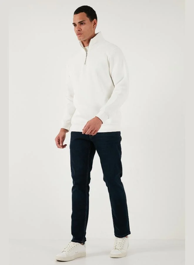 Buratti Cotton Regular Fit Normal Waist Straight Leg Jeans Men's JEANS 2203C09PARMA