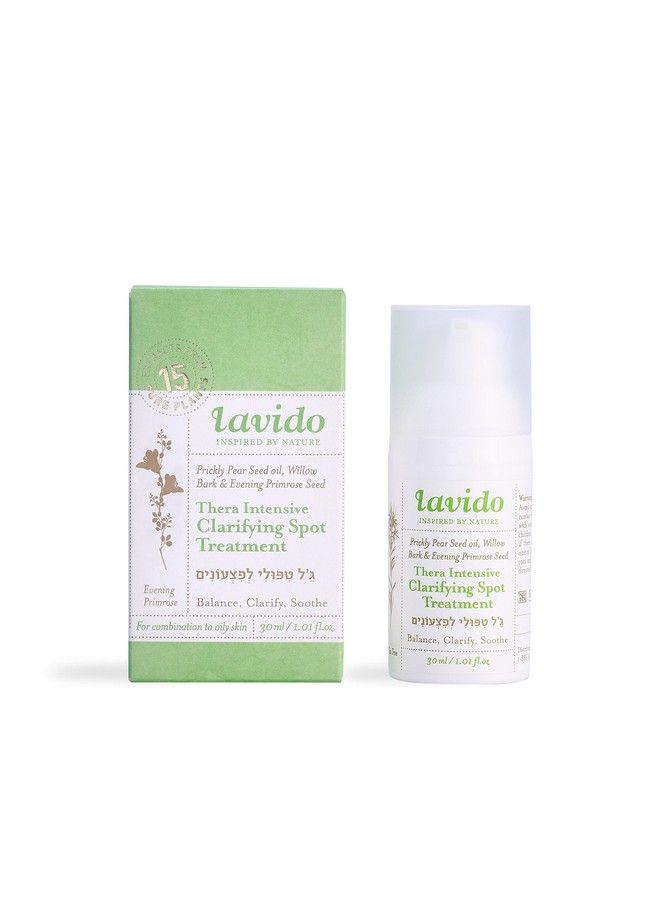 Lavido Natural Thera Intensive Clarifying Spot Treatment | Balance Clarify + Soothe Breakoutprone Skin (1.01 Oz | 30 Ml) - Image 2